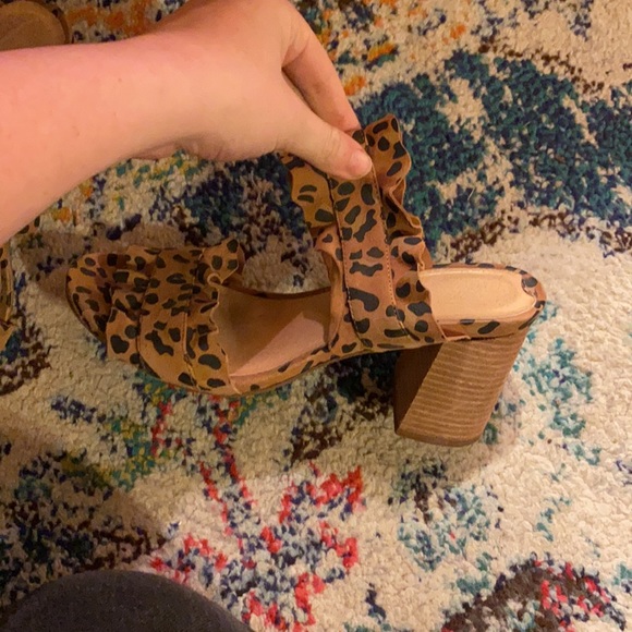 Free People Cheetah Heel - Picture 2 of 3